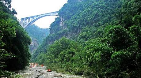 宜昌青龙峡风景区简介